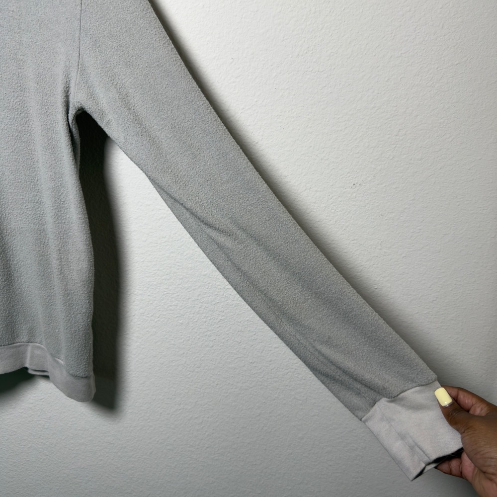 Wildfox Women Hoodie Medium Gray Shopping Is My Cardio Graphic Sweatshirt - Picture 10 of 12